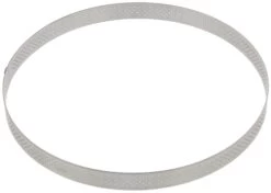De Buyer Geperforeerde Taartring ø 24,5 Cm 2 Cm Hoog Rvs