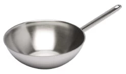 Demeyere Apollo Wok Met Steel ø 26 Cm Rvs Glans