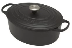 Le Creuset Signature Braadpan Ovaal 4,1 Liter ø 27 Cm Gietijzer Matzwart