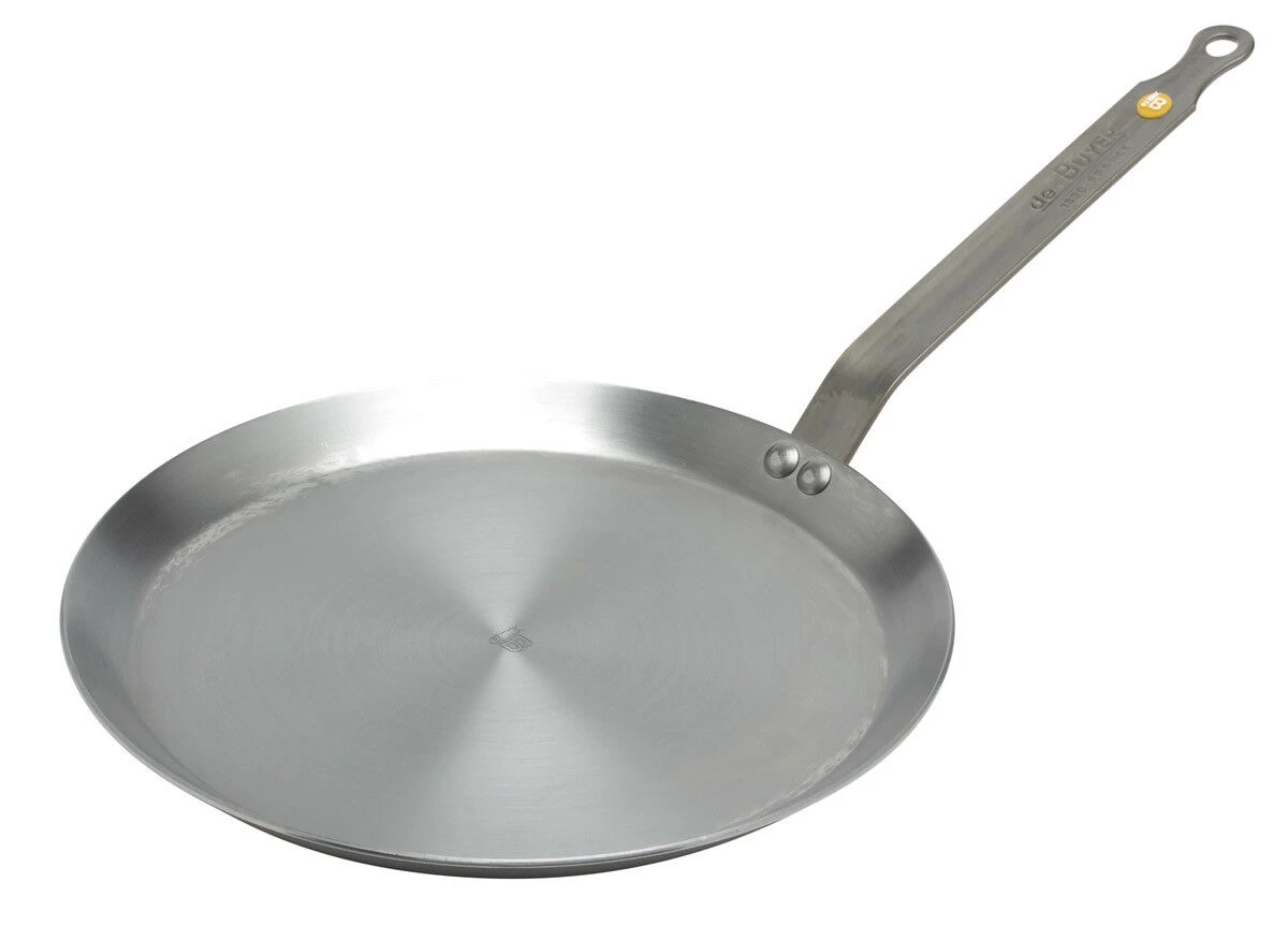 De Buyer B-Element Crêpepan ø 26 Cm Plaatstaal Grijs 1 De Buyer B-Element Crêpepan ø 26 Cm Plaatstaal Grijs