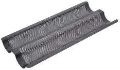 De Buyer Stokbroodbakplaat 37 X 16,2 Cm Staal Grijs