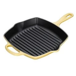 Le Creuset Skillet Grill Vierkant 26 Cm Gietijzer Soleil