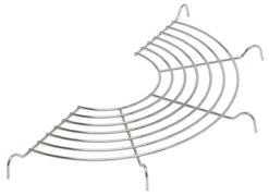 De Buyer Wokrooster Halve Cirkel ø 35 Cm Rvs Glans