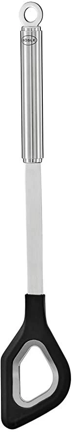 Rösle Kooklepel Met Gat Rvs Silicone