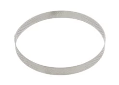De Buyer Geperforeerde Taartring ø 18,5 Cm 2 Cm Hoog Rvs