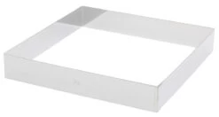 De Buyer Taartring Vierkant 28 Cm Rvs