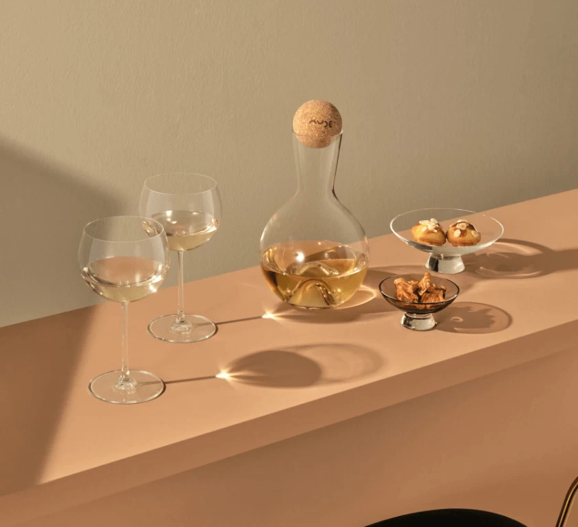 Nude Vintage Bourgogne Witte Wijnglas 550 Ml 2 Stuks 3 Nude Vintage Bourgogne Witte Wijnglas 550 Ml 2 Stuks - Afbeelding 3