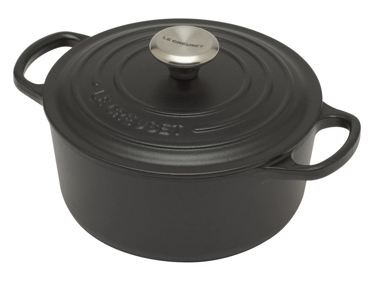 Le Creuset Signature Braadpan 1,8 Liter ø 18 Cm Gietijzer Matzwart 1 Le Creuset Signature Braadpan 1,8 Liter ø 18 Cm Gietijzer Matzwart