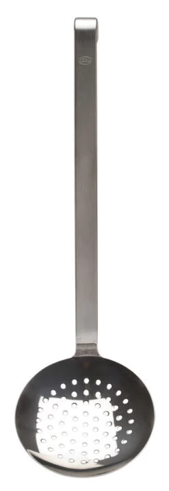 Rösle Schuimspaan Vlak Grof 12 Cm Rvs