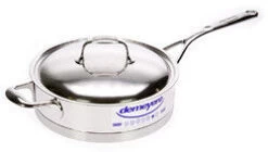 Demeyere Atlantis Sauteerpan Met Deksel ø 28 Cm Rvs Met Deks