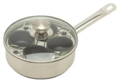 Demeyere Pocheerpan Met Glazen Deksel ø 18 Cm Rvs