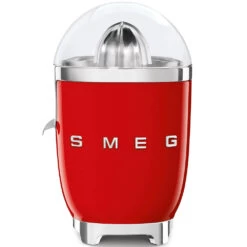Smeg Elektrische Citruspers 28 Cm Aluminium Rood