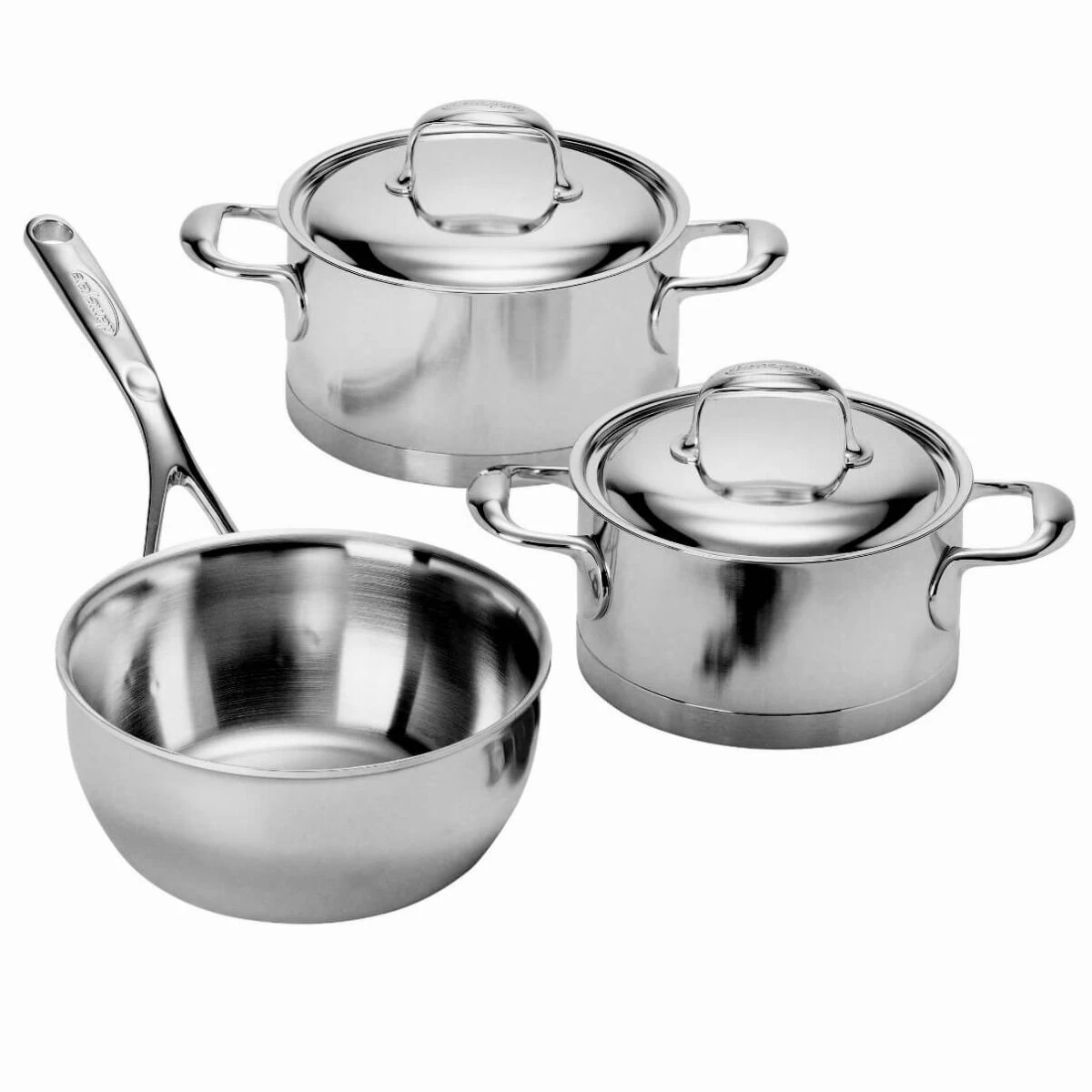 Demeyere Atlantis Pannenset Rvs 3-delig 1 Demeyere Atlantis Pannenset Rvs 3-delig