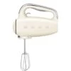 Smeg 50's Style Handmixer Staal Crème