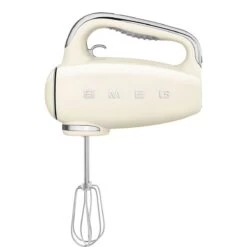 Smeg 50's Style Handmixer Staal Crème