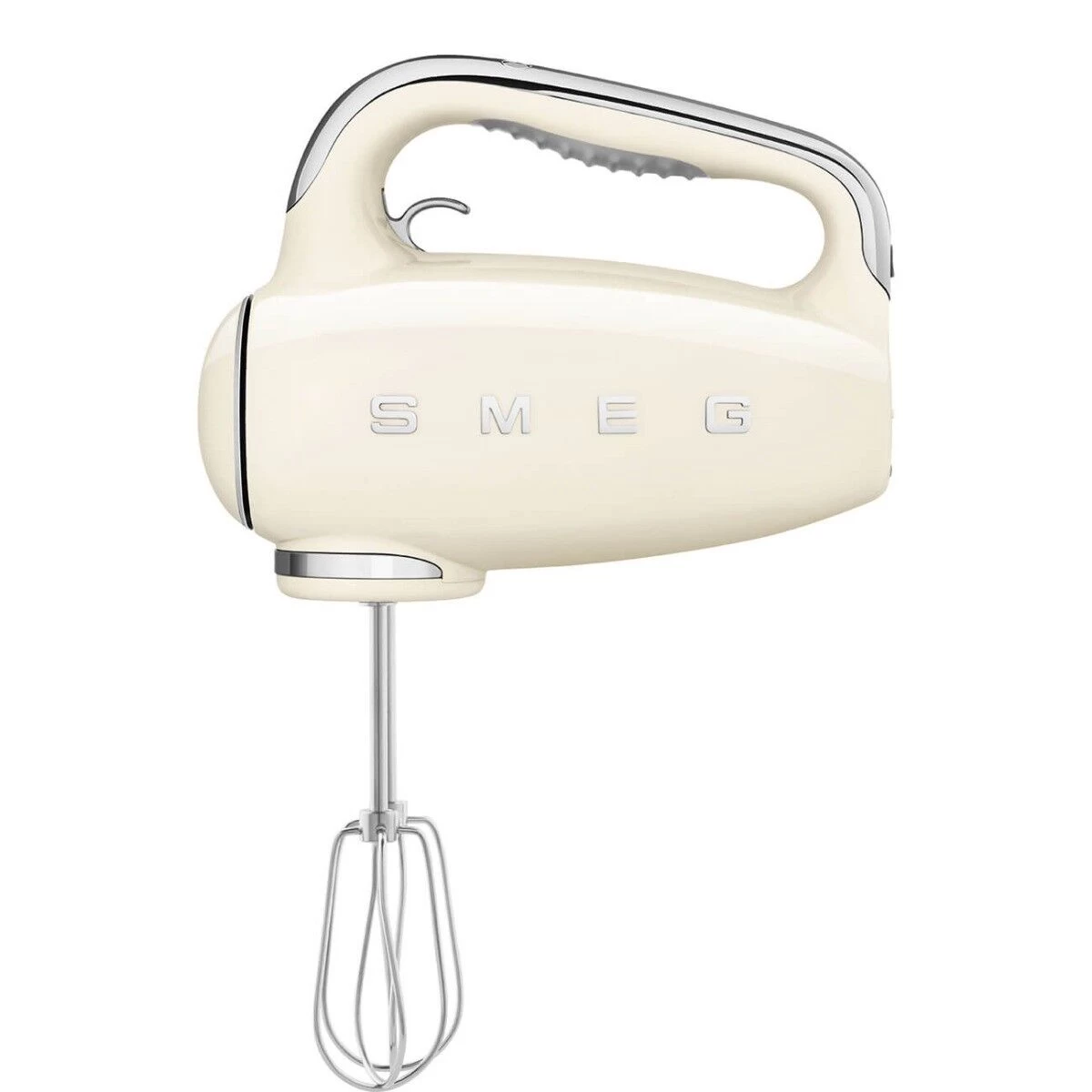Smeg 50's Style Handmixer Staal Crème 1 Smeg 50's Style Handmixer Staal Crème