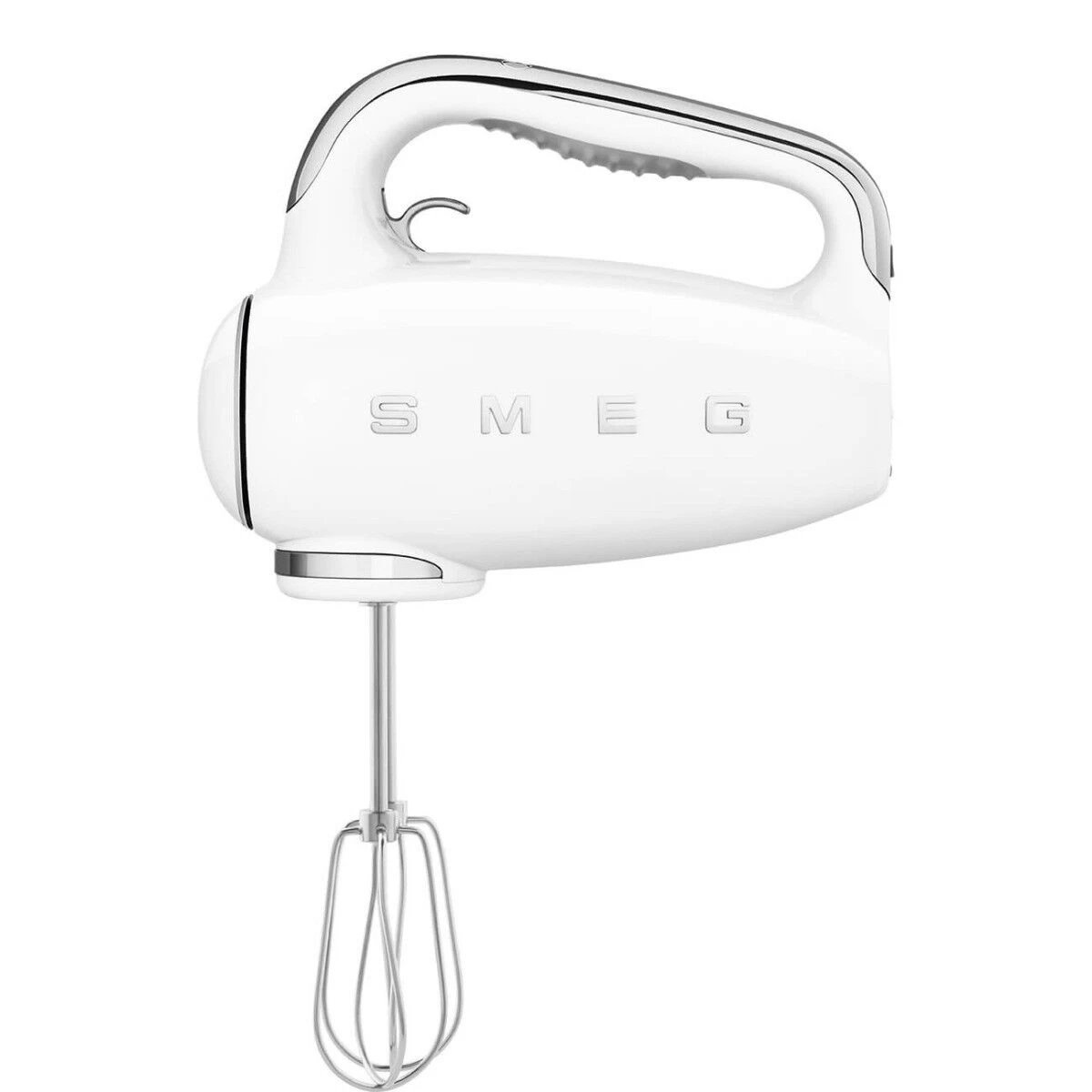 Smeg 50's Style Handmixer Staal Wit 1 Smeg 50's Style Handmixer Staal Wit