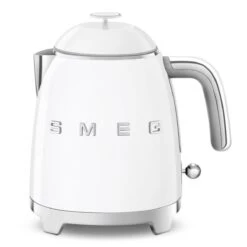 Smeg 50's Style Mini Waterkoker 800 Ml Staal Wit