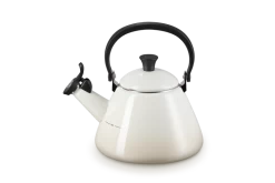 Le Creuset Kone Fluitketel 1,6 Liter Staal Meringue