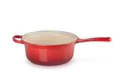 Le Creuset 2-in-1 Steelpan 2,3 Liter ø 22 Cm Gietijzer Kersrood -Winkel voor professionele keukenbenodigdheden lc 20200512 fr ps fs 25044220602460 008