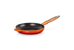 Le Creuset Koekenpan Rond Met Open Greep ø 24 Cm Gietijzer Vulcanique