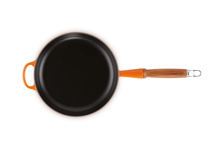 Le Creuset Koekenpan Rond Met Open Greep ø 24 Cm Gietijzer Vulcanique 4 Le Creuset Koekenpan Rond Met Open Greep ø 24 Cm Gietijzer Vulcanique - Afbeelding 4