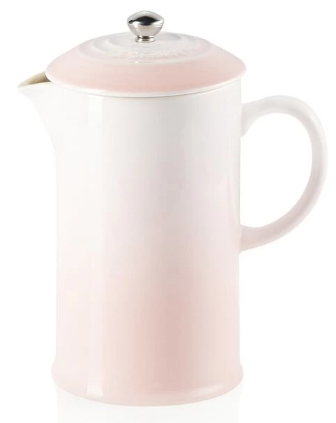 Le Creuset Cafetière 800 Ml Aardewerk Shell Pink 2 Le Creuset Cafetière 800 Ml Aardewerk Shell Pink - Afbeelding 2