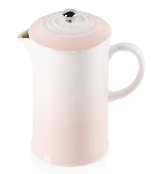 Le Creuset Cafetière 800 Ml Aardewerk Shell Pink 3 Le Creuset Cafetière 800 Ml Aardewerk Shell Pink - Afbeelding 3