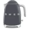 Smeg 50's Style Waterkoker 1,7 Liter Leigrijs