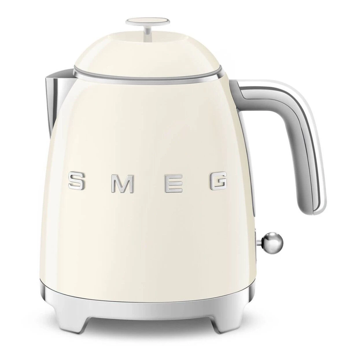 Smeg 50's Style Mini Waterkoker 800 Ml Staal Crème