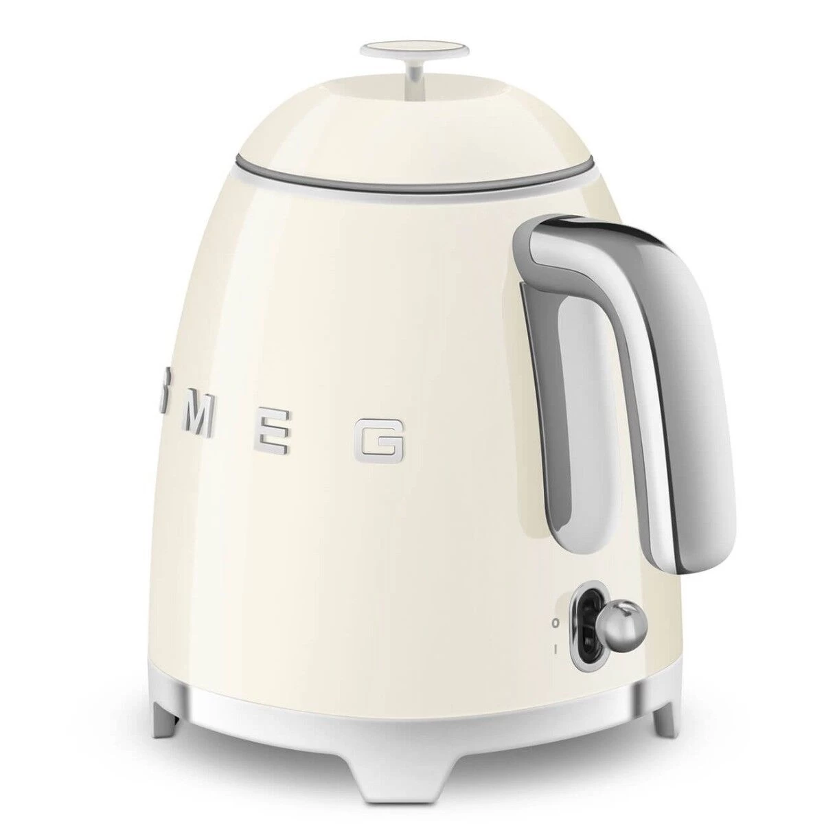 Smeg 50's Style Mini Waterkoker 800 Ml Staal Crème - Afbeelding 2