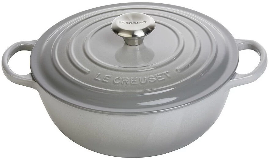 Le Creuset Wok-braadpan 4,1 Liter ø 26 Cm Gietijzer Mist Grey