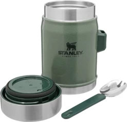 Stanley Classic Food Jar + Spork 400 Ml Groen -Winkel voor professionele keukenbenodigdheden t9jbbbcq