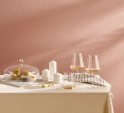 Nude Stem Zero Volcano Witte Wijnglas 700 Ml Kristalglas -Winkel voor professionele keukenbenodigdheden volcano wit 3